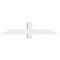 Ekena Millwork Eugene Architectural Grade PVC Gable Bracket, 48"W x 10"H x 4"D x 4"F, 5/12 Pitch GBP048X10X0404EUG00 - alternate 4